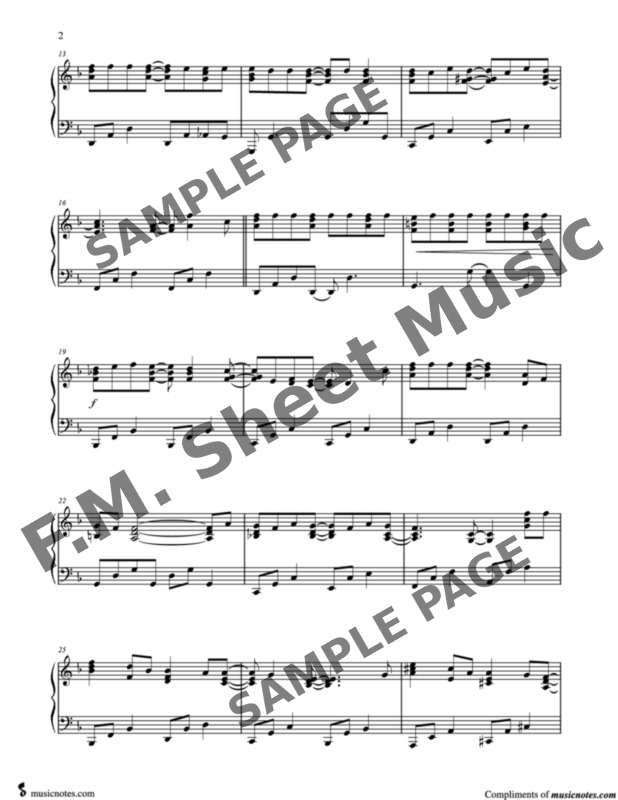 Movin' Out (Anthony's Song) (Intermediate Piano) By Billy Joel - F.M ...